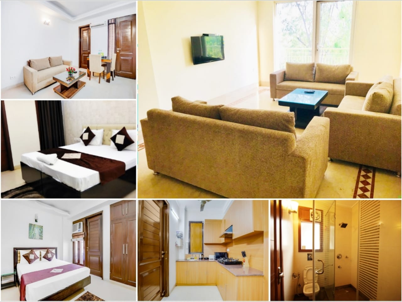 Two Bedroom Serviced Apartments Saket